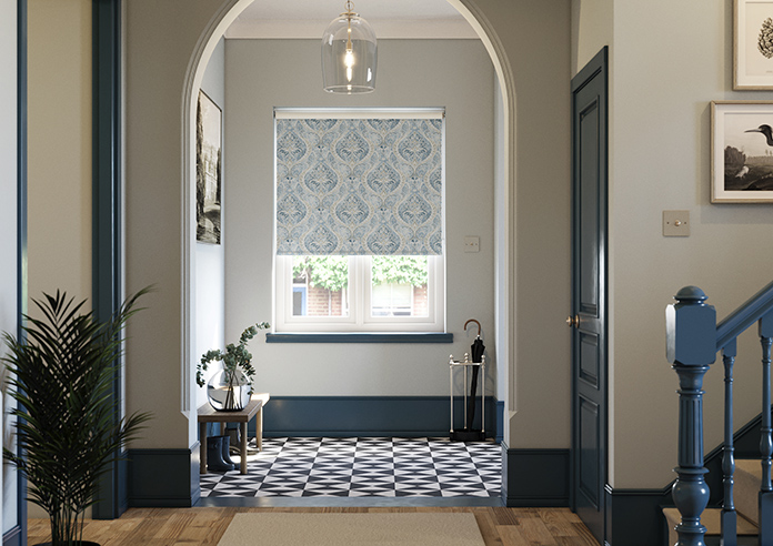 Cipriani, French Blue - Twist&Fit Roller Blind - Image 3